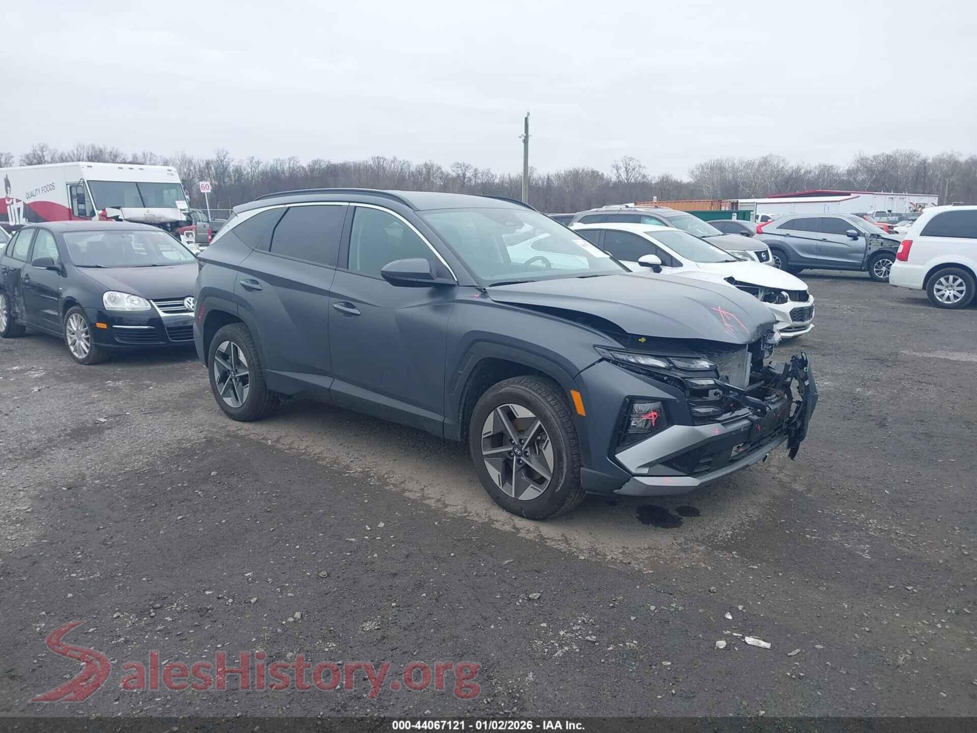 2025 HYUNDAI TUCSON — VIN 5NMJBCDE7SH505879