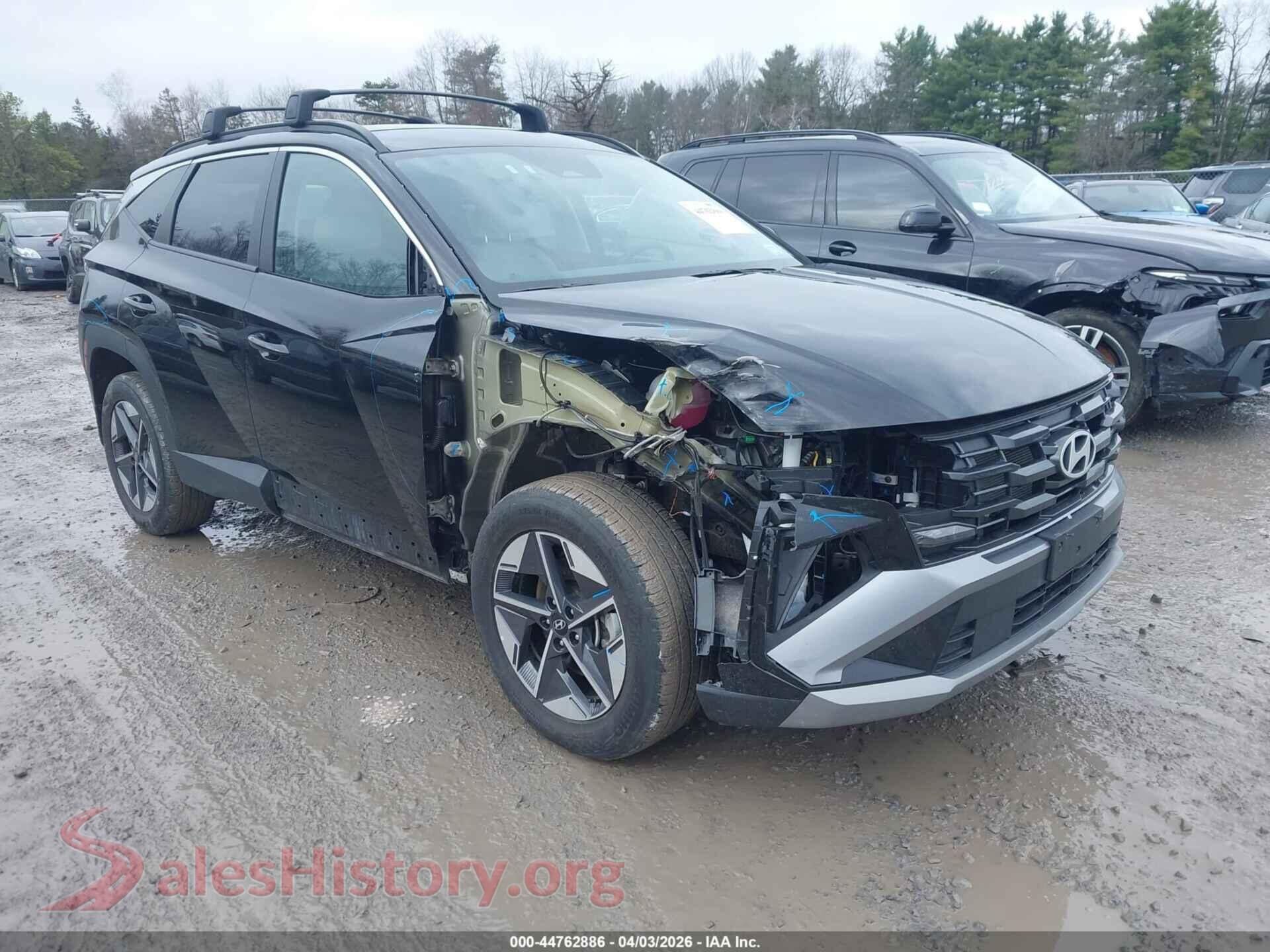 2025 HYUNDAI TUCSON — VIN 5NMJBCDE8SH588447