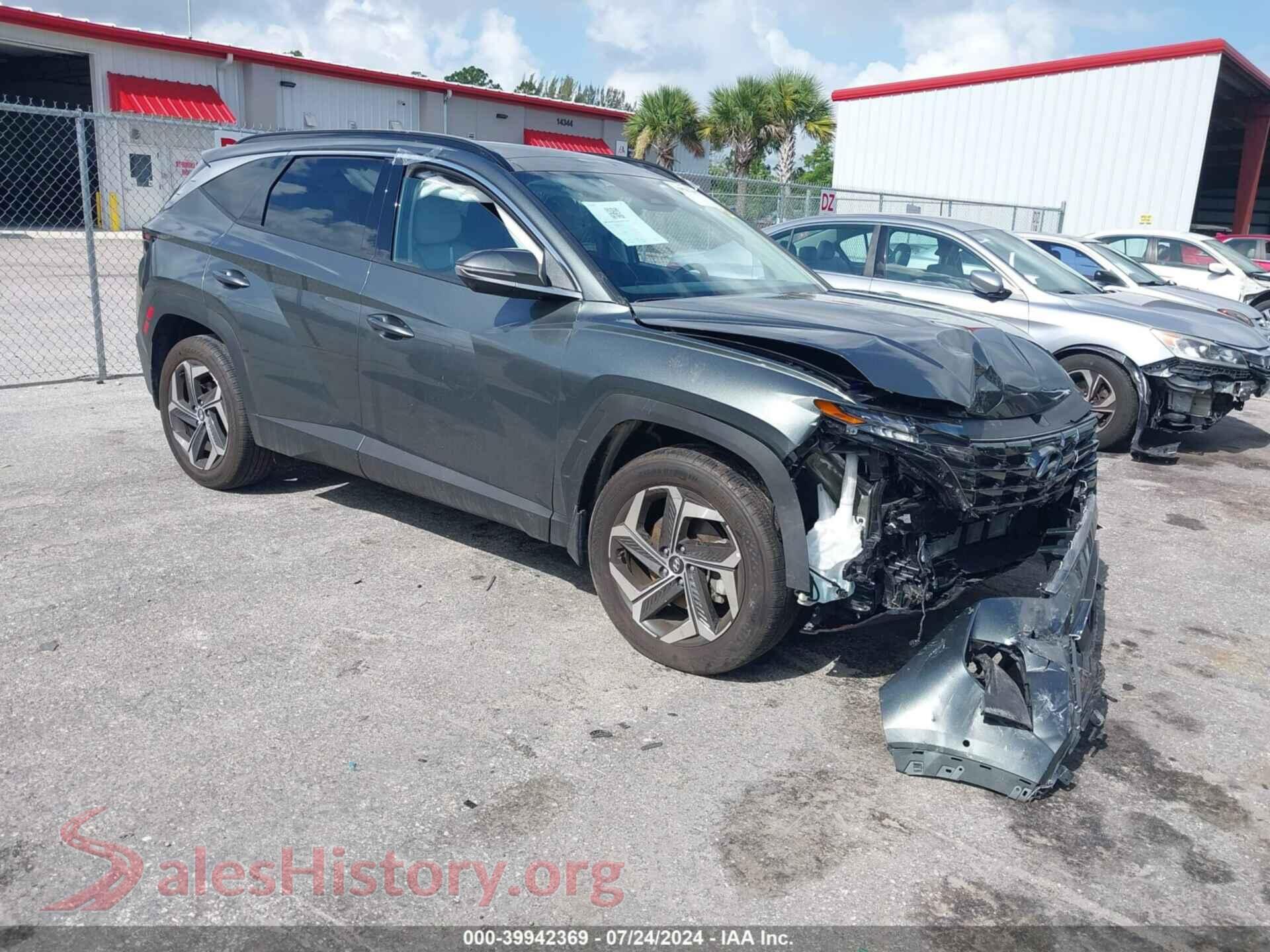 2022 HYUNDAI TUCSON — VIN 5NMJE3AE1NH104151