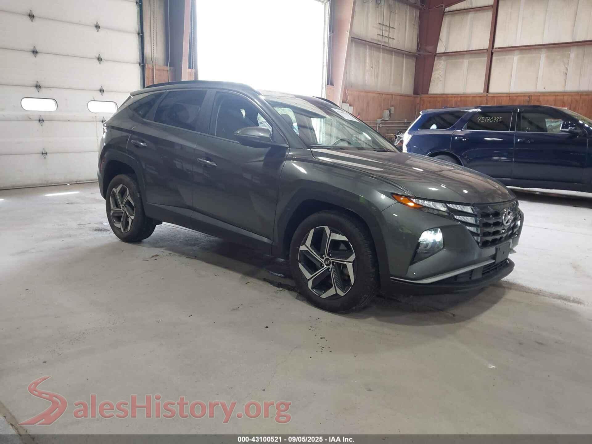 2022 HYUNDAI TUCSON — VIN 5NMJFCAE1NH078843