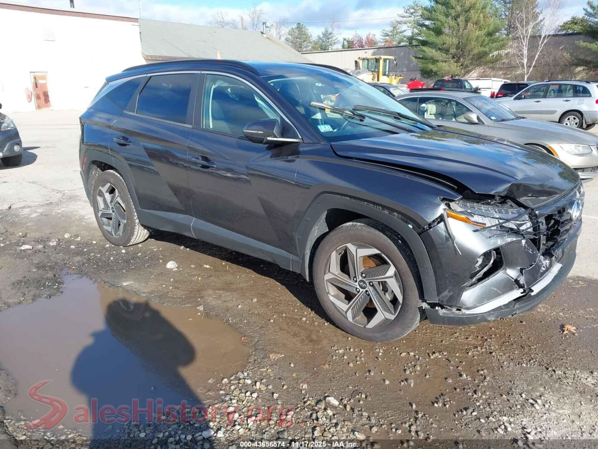 2022 HYUNDAI TUCSON — VIN 5NMJFCAE4NH131048