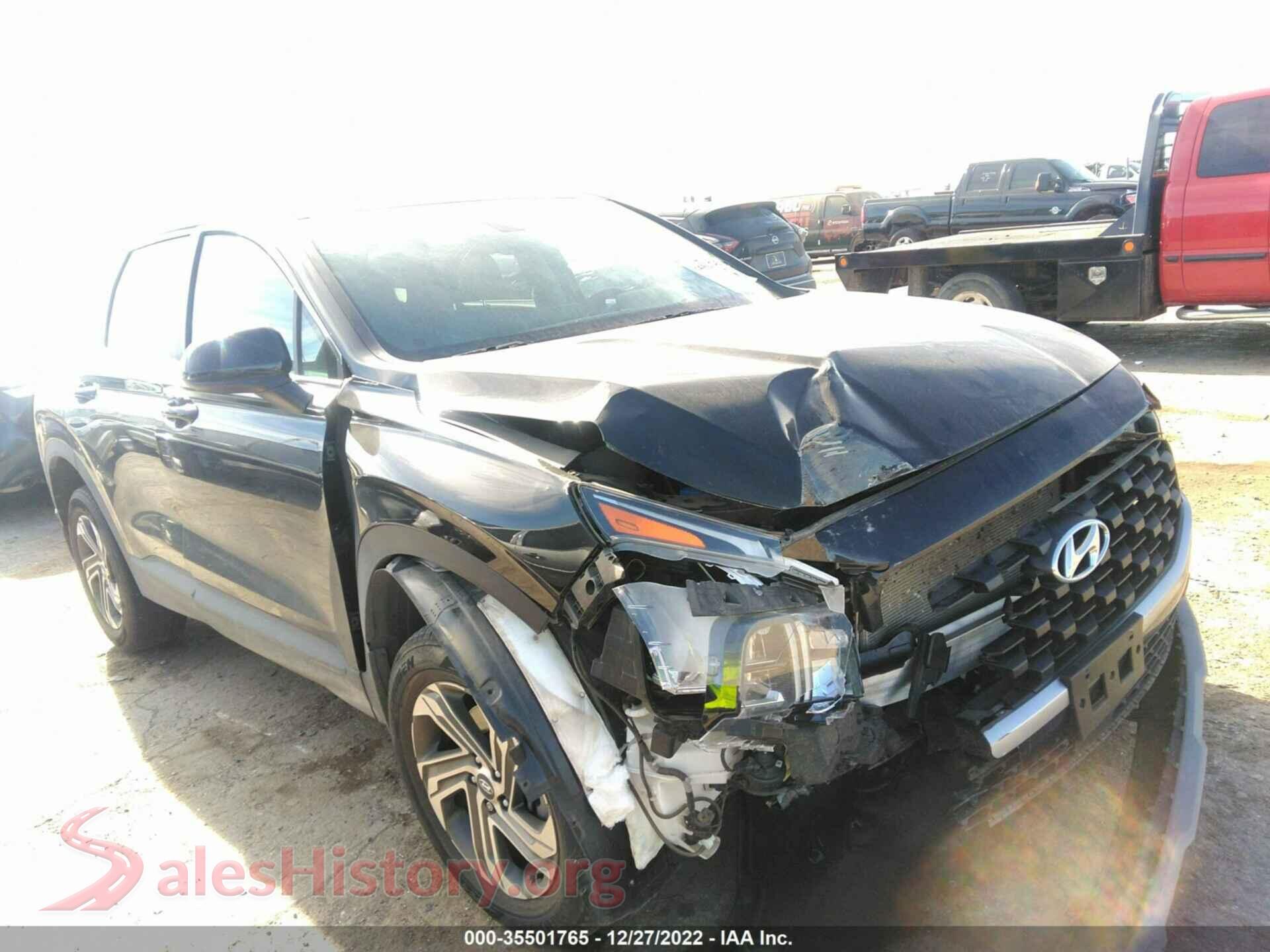 2021 HYUNDAI SANTA FE — VIN 5NMS1DAJ3MH354735