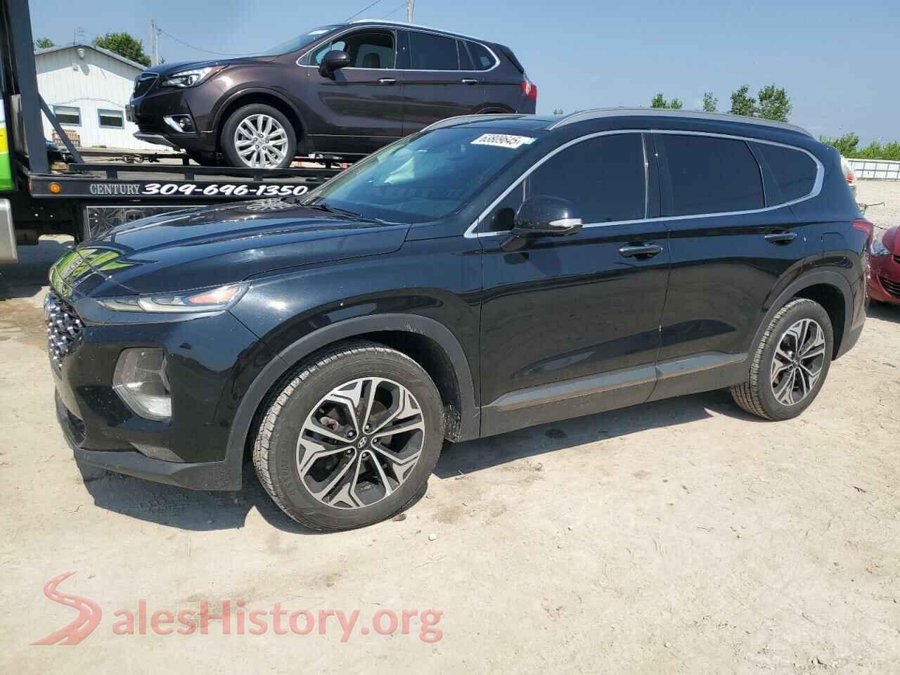 2019 HYUNDAI SANTA FE — VIN 5NMS5CAA2KH074557