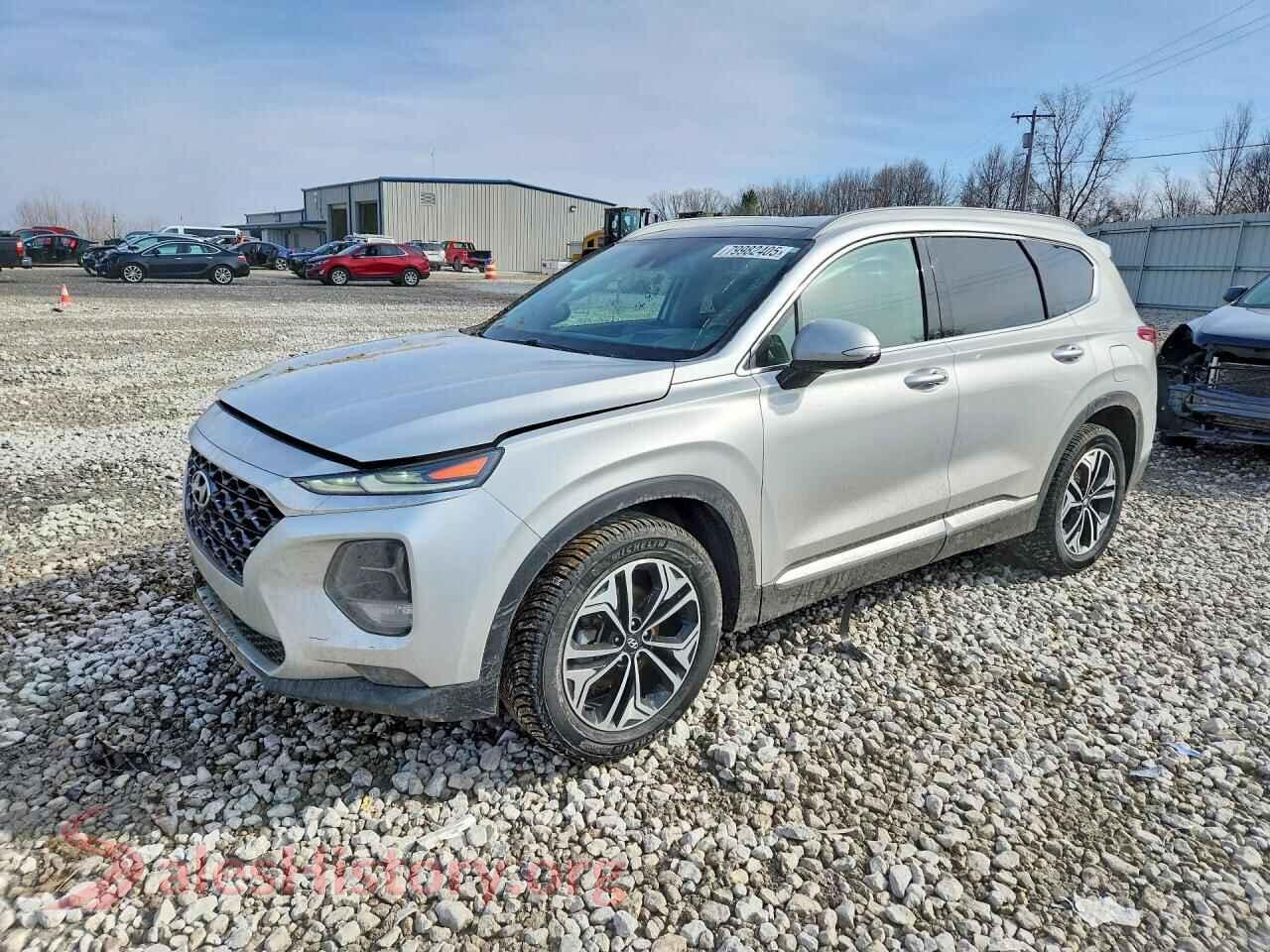 2019 HYUNDAI SANTA FE — VIN 5NMS5CAA5KH069286