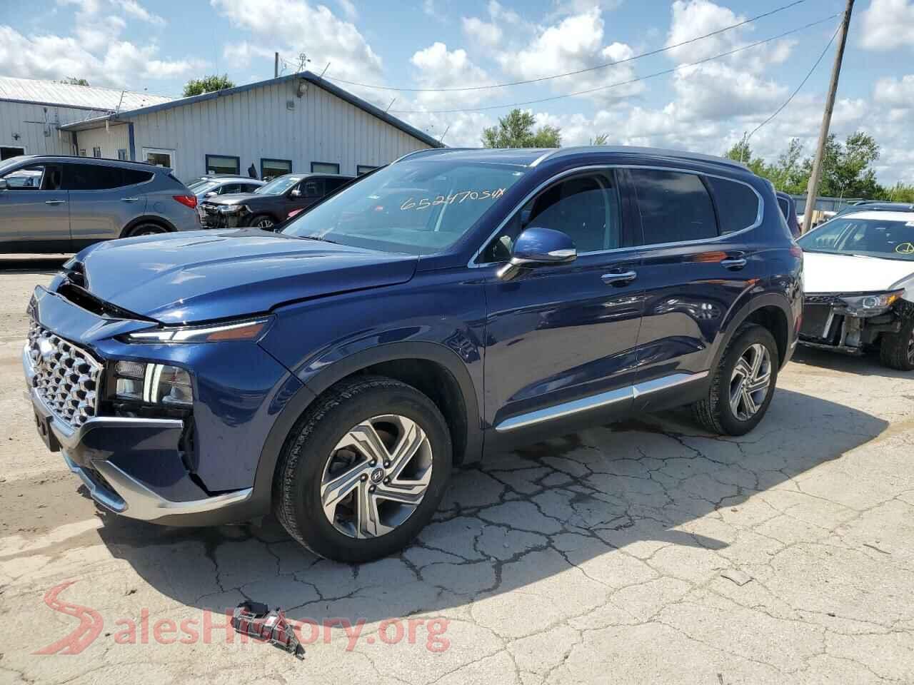 2021 HYUNDAI SANTA FE — VIN 5NMS6DAJ5MH370761