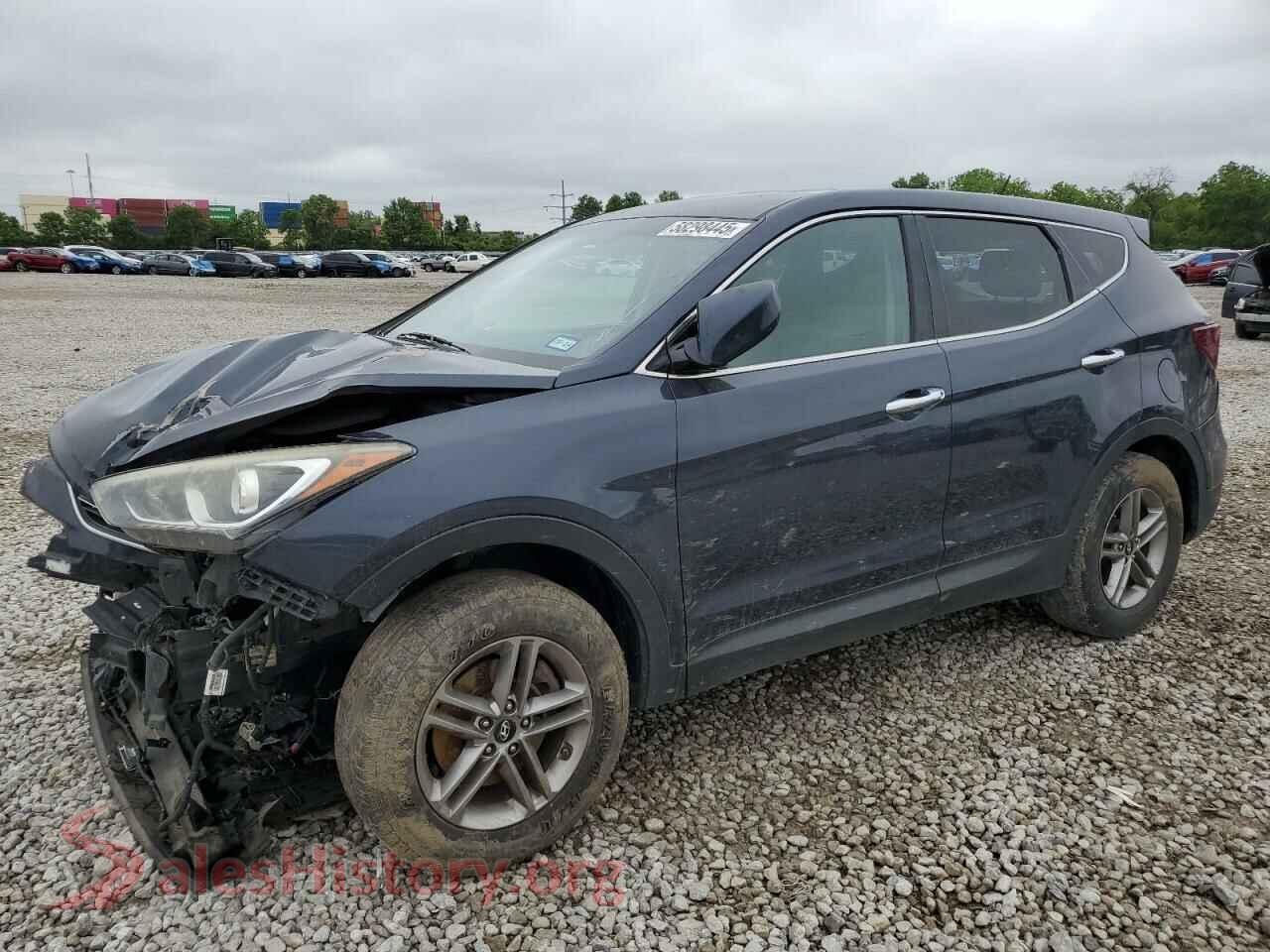 2018 HYUNDAI SANTA FE — VIN 5NMZT3LB2JH098429