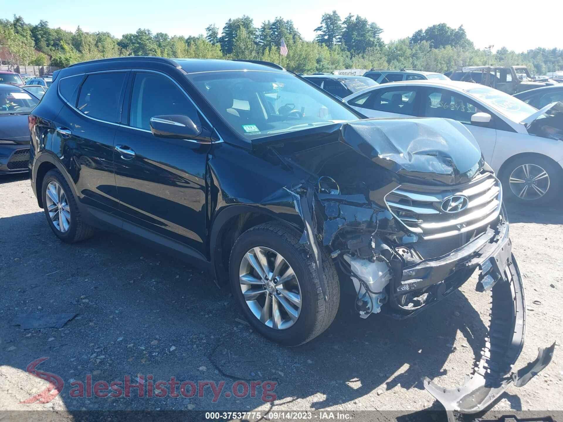 2018 HYUNDAI SANTA FE SPORT — VIN 5NMZUDLA9JH104995