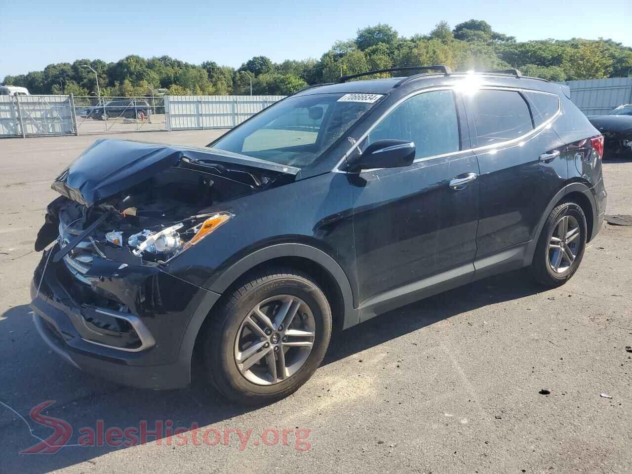 2017 HYUNDAI SANTA FE — VIN 5NMZUDLB5HH002466