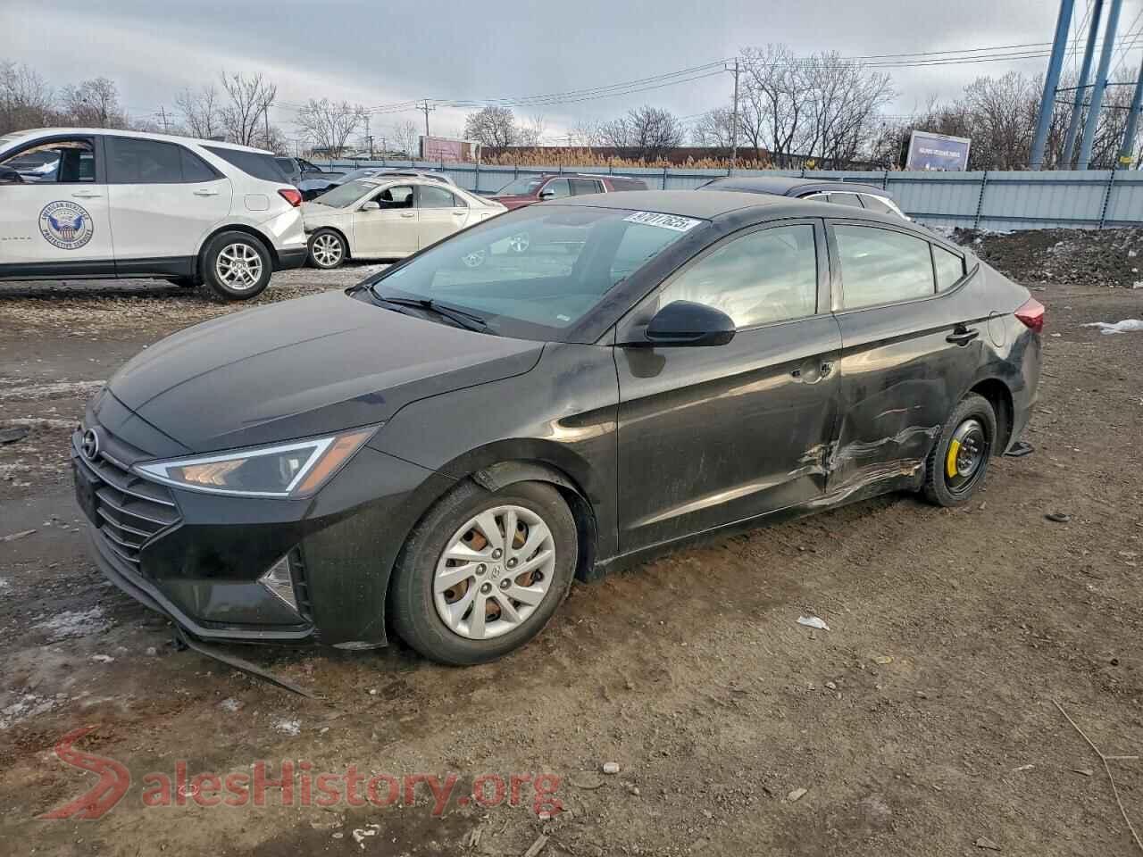 2019 HYUNDAI ELANTRA — VIN 5NPD74LF0KH489316