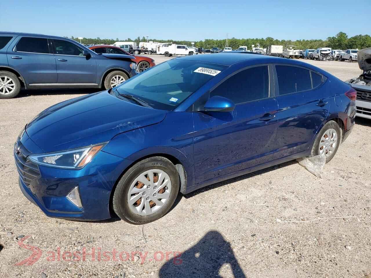 2020 HYUNDAI ELANTRA — VIN 5NPD74LF0LH524048