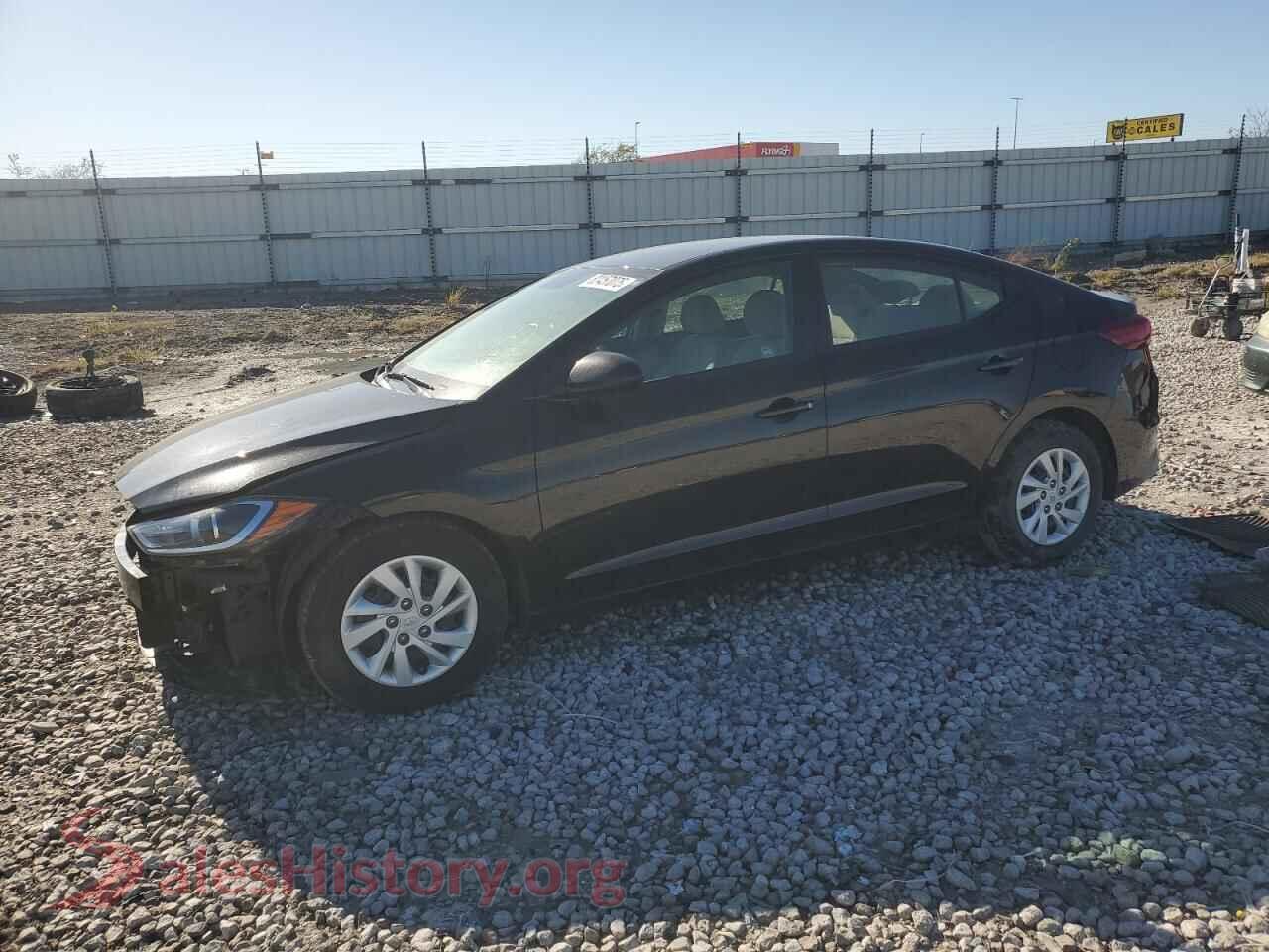 2018 HYUNDAI ELANTRA — VIN 5NPD74LF2JH339450