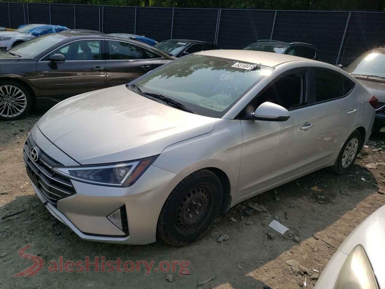 2019 HYUNDAI ELANTRA — VIN 5NPD74LF2KH470217