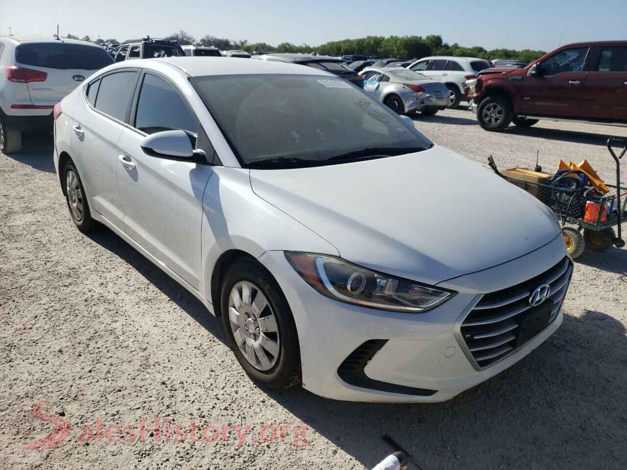 2017 HYUNDAI ELANTRA — VIN 5NPD74LF3HH149523