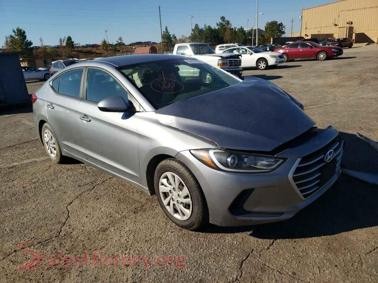 2017 HYUNDAI ELANTRA — VIN 5NPD74LF3HH179248