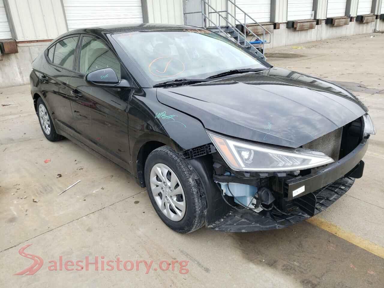 2020 HYUNDAI ELANTRA — VIN 5NPD74LF3LH508555