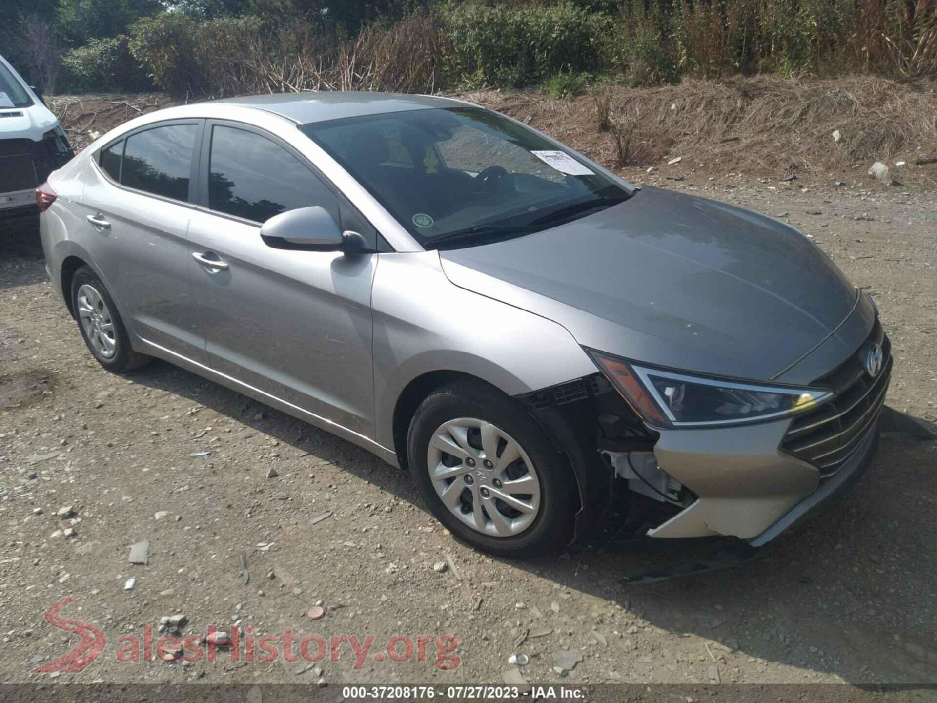 2020 HYUNDAI ELANTRA — VIN 5NPD74LF4LH606719