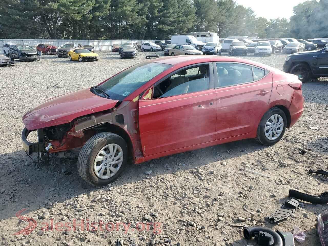 2020 HYUNDAI ELANTRA — VIN 5NPD74LF4LH619132