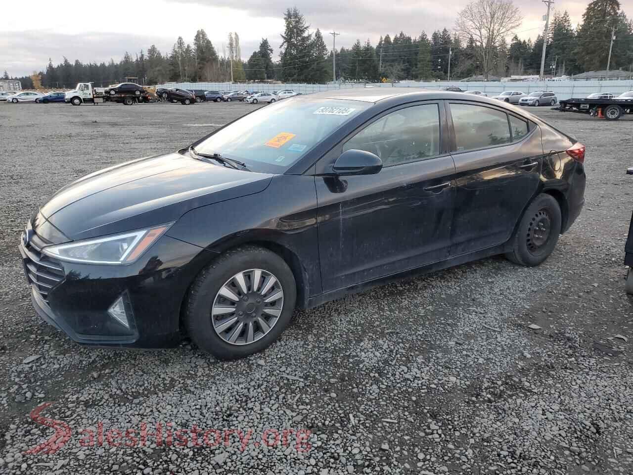 2019 HYUNDAI ELANTRA — VIN 5NPD74LF7KH420137