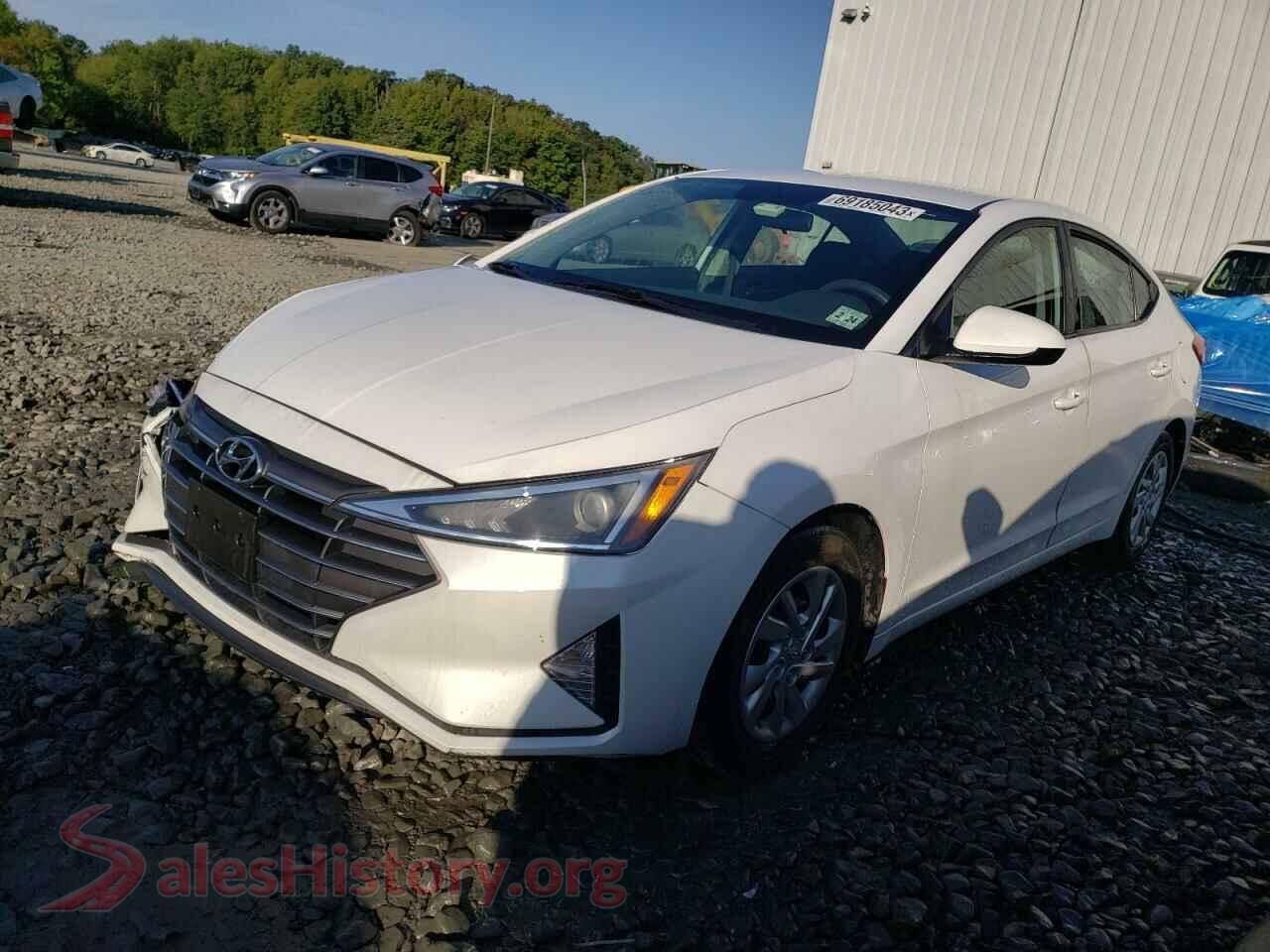 2019 HYUNDAI ELANTRA — VIN 5NPD74LF8KH460503