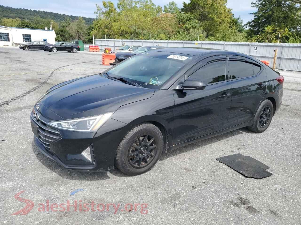 2020 HYUNDAI ELANTRA — VIN 5NPD74LF8LH546587