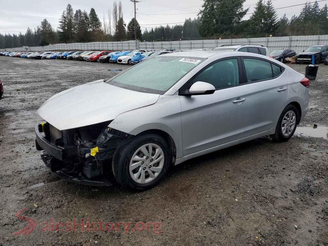 2019 HYUNDAI ELANTRA — VIN 5NPD74LF9KH430894