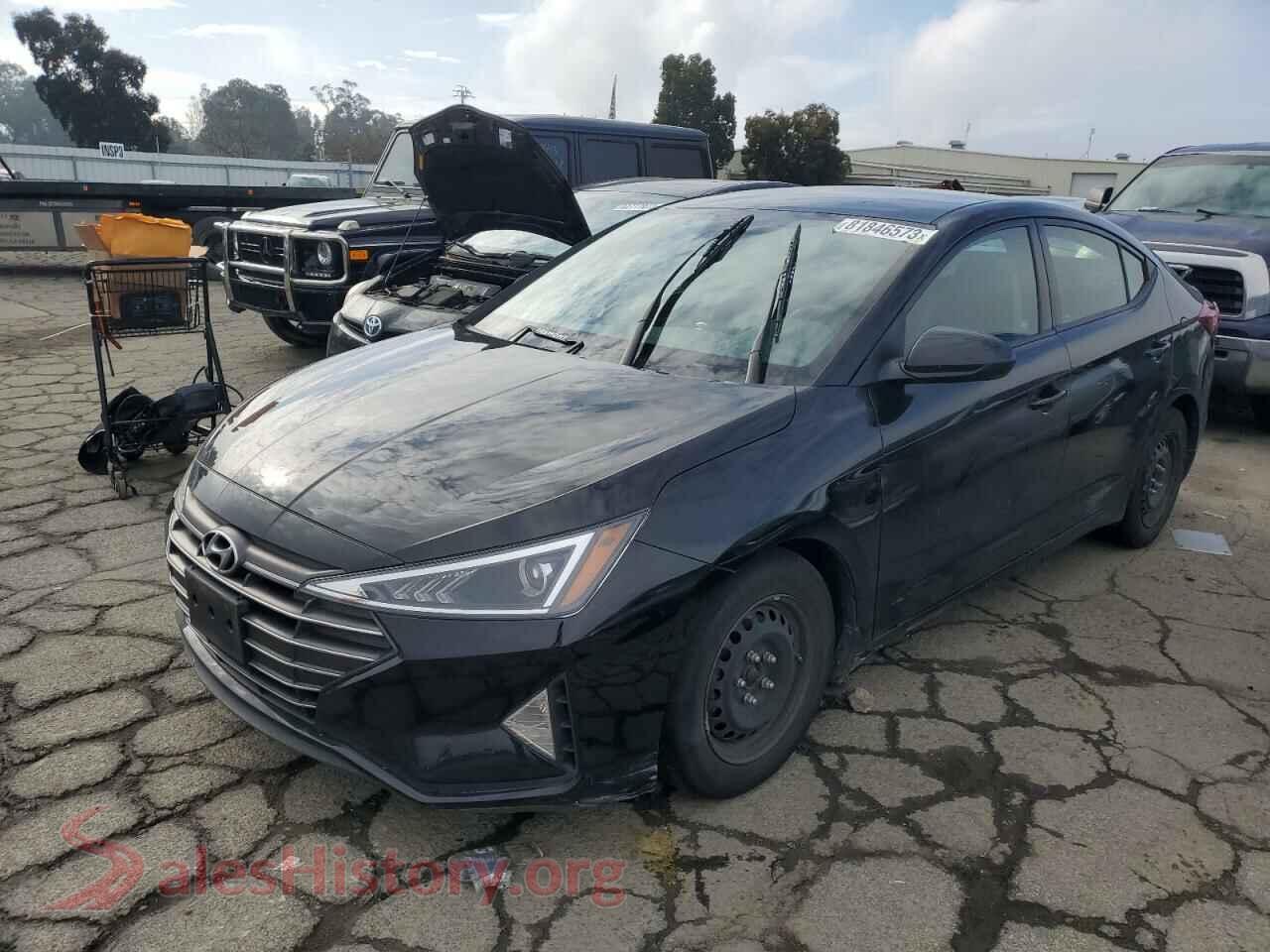 2020 HYUNDAI ELANTRA — VIN 5NPD74LF9LH586936