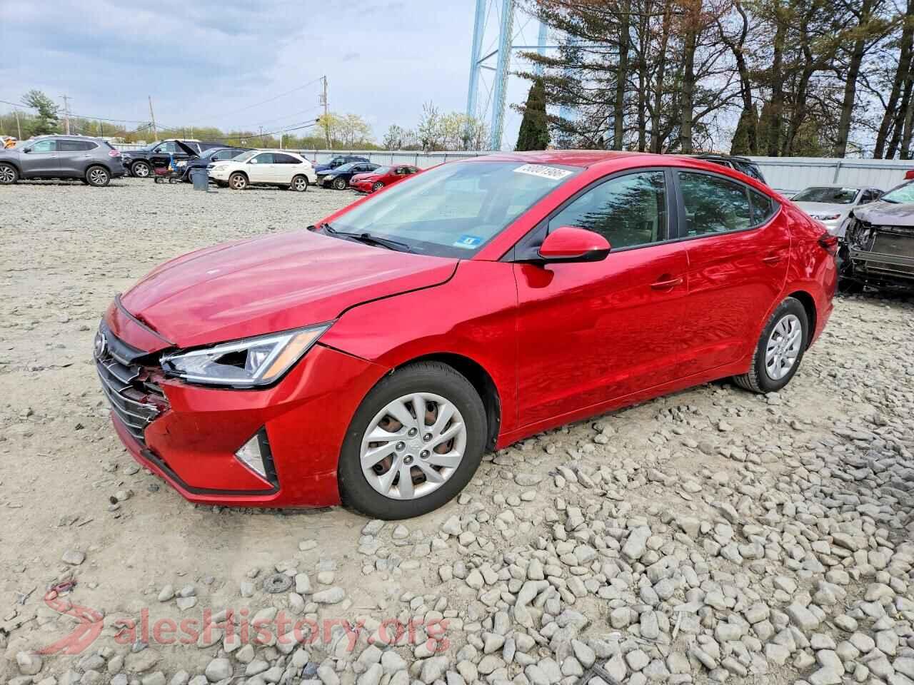 2020 HYUNDAI ELANTRA — VIN 5NPD74LF9LH608904