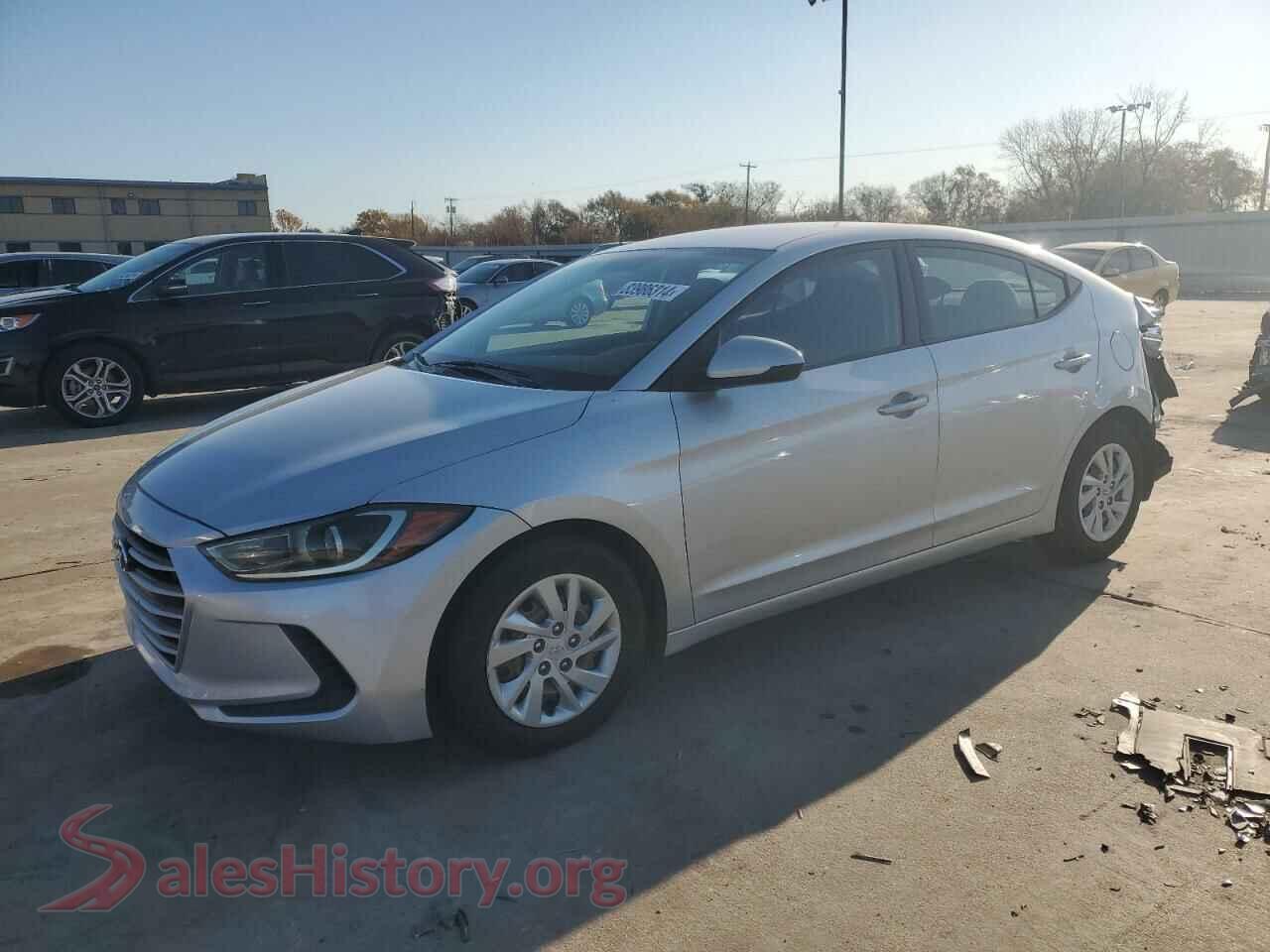2018 HYUNDAI ELANTRA — VIN 5NPD74LFXJH345285
