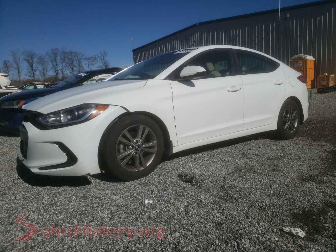 2018 HYUNDAI ELANTRA — VIN 5NPD84LF0JH279147