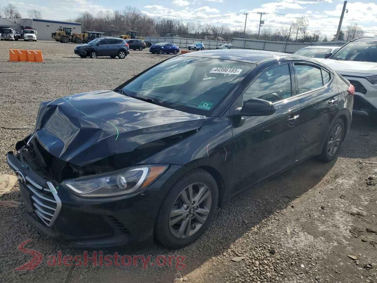 2018 HYUNDAI ELANTRA — VIN 5NPD84LF0JH363257