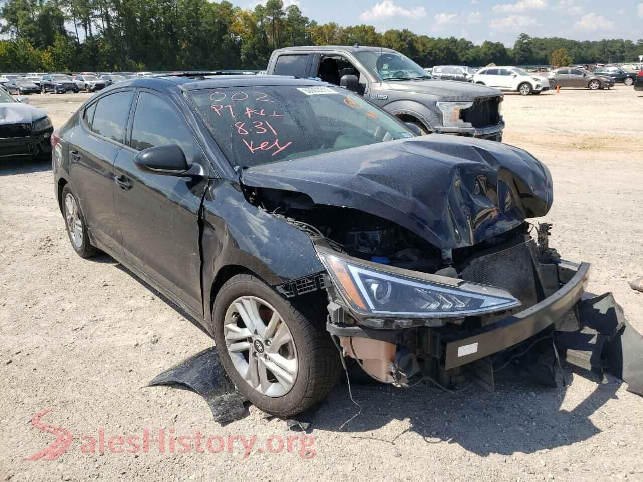 2020 HYUNDAI ELANTRA — VIN 5NPD84LF0LH591648