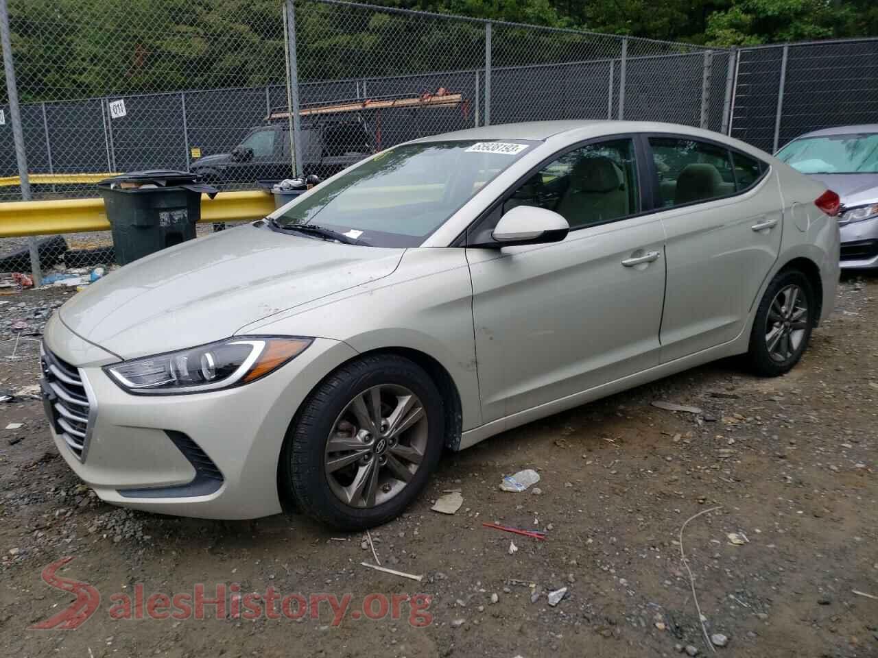 2017 HYUNDAI ELANTRA — VIN 5NPD84LF1HH040961