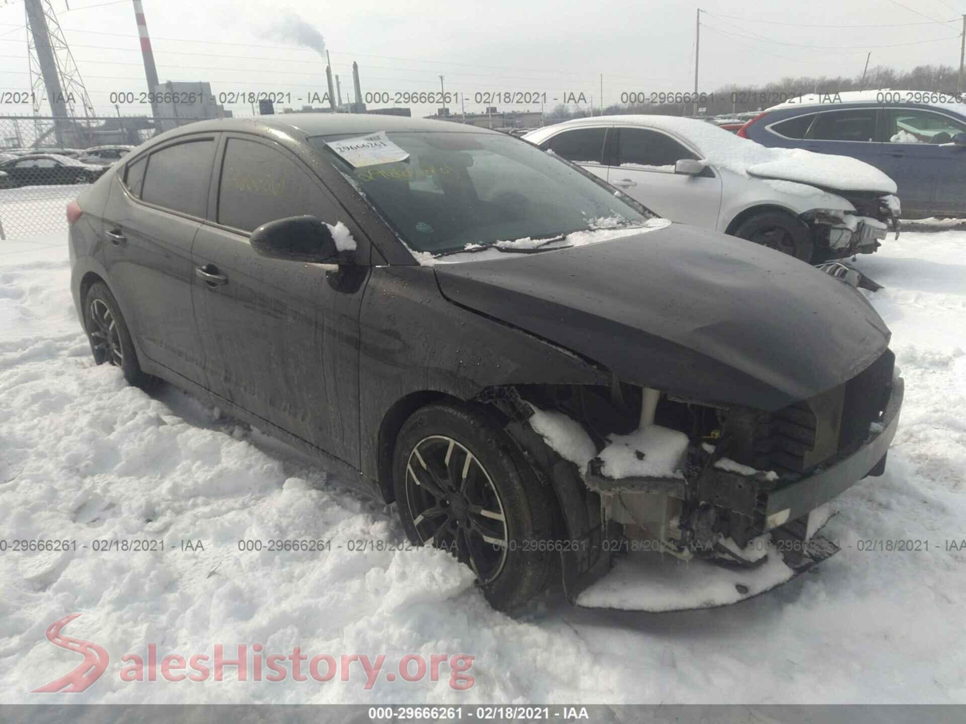 2017 HYUNDAI ELANTRA — VIN 5NPD84LF1HH041852