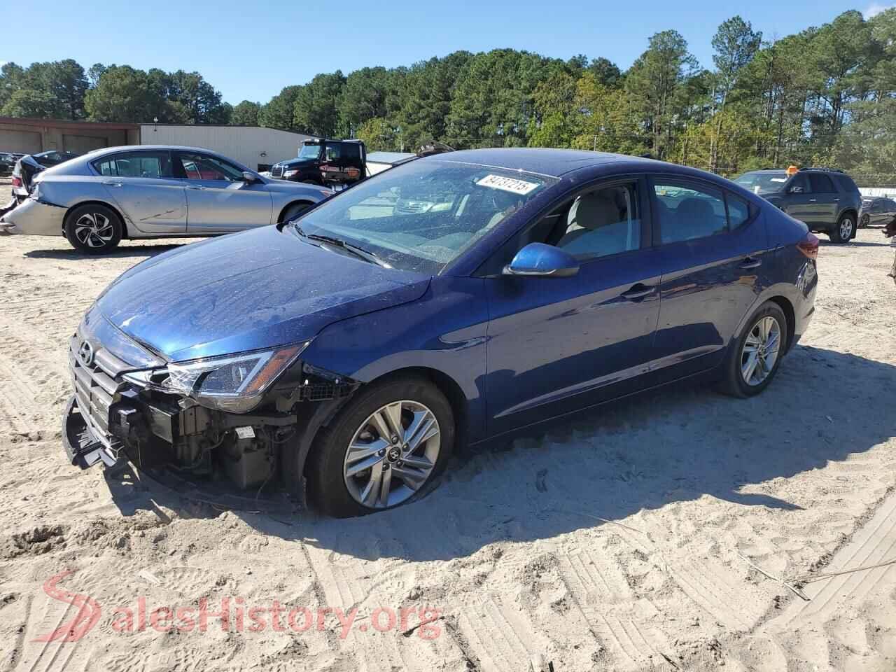 2019 HYUNDAI ELANTRA — VIN 5NPD84LF1KH457682