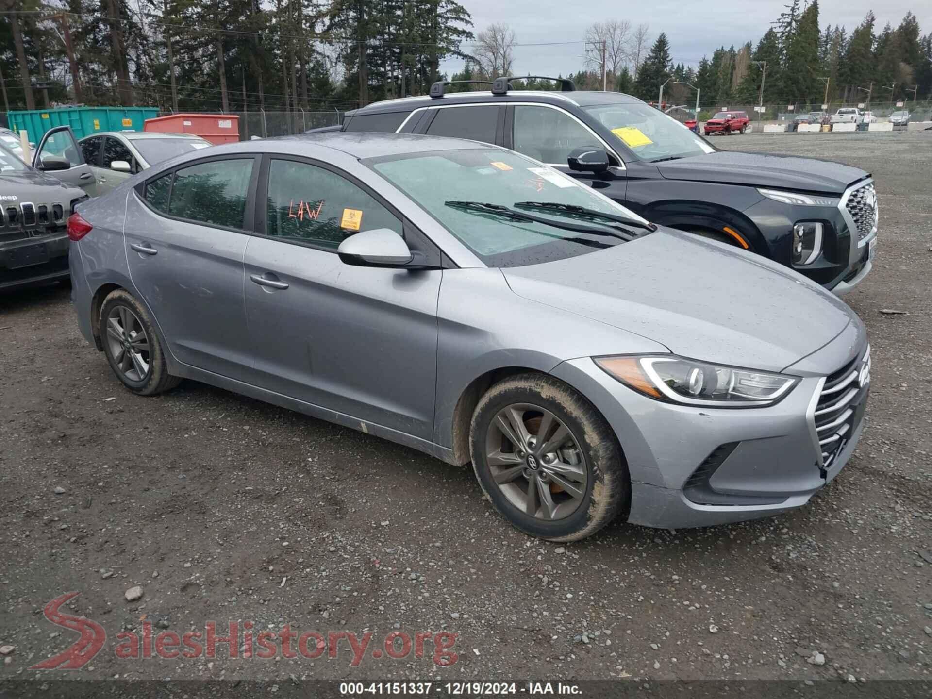 2017 HYUNDAI ELANTRA — VIN 5NPD84LF2HH031203