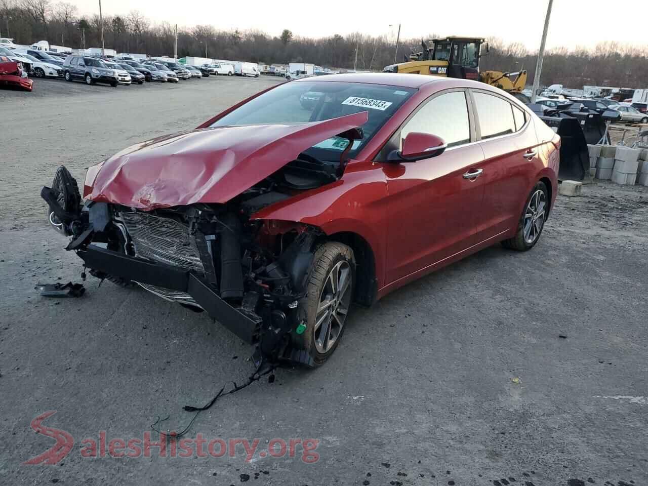 2017 HYUNDAI ELANTRA — VIN 5NPD84LF2HH059275