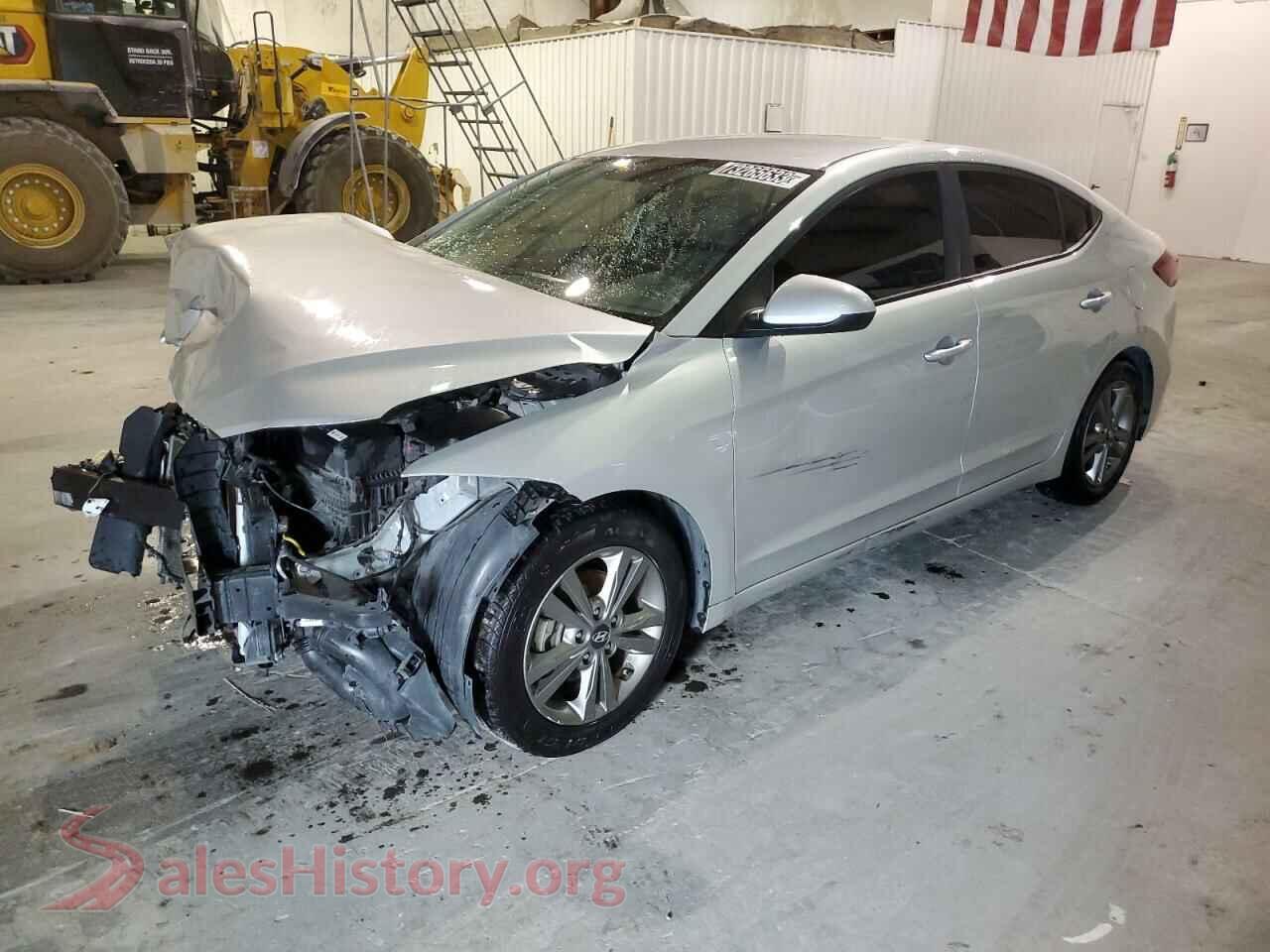 2018 HYUNDAI ELANTRA — VIN 5NPD84LF2JH313878