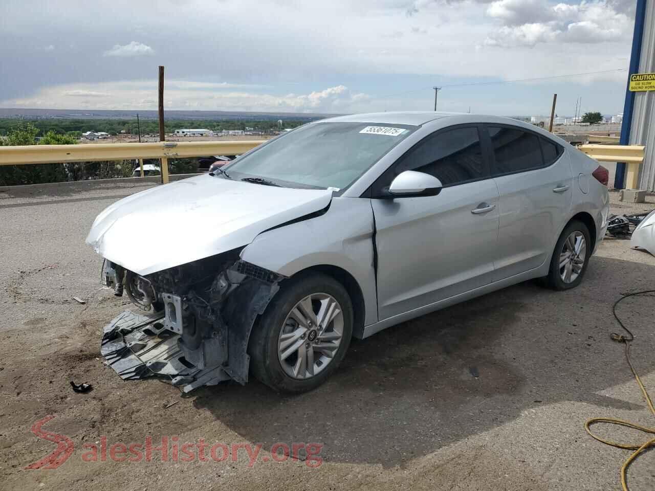 2020 HYUNDAI ELANTRA — VIN 5NPD84LF2LH506440