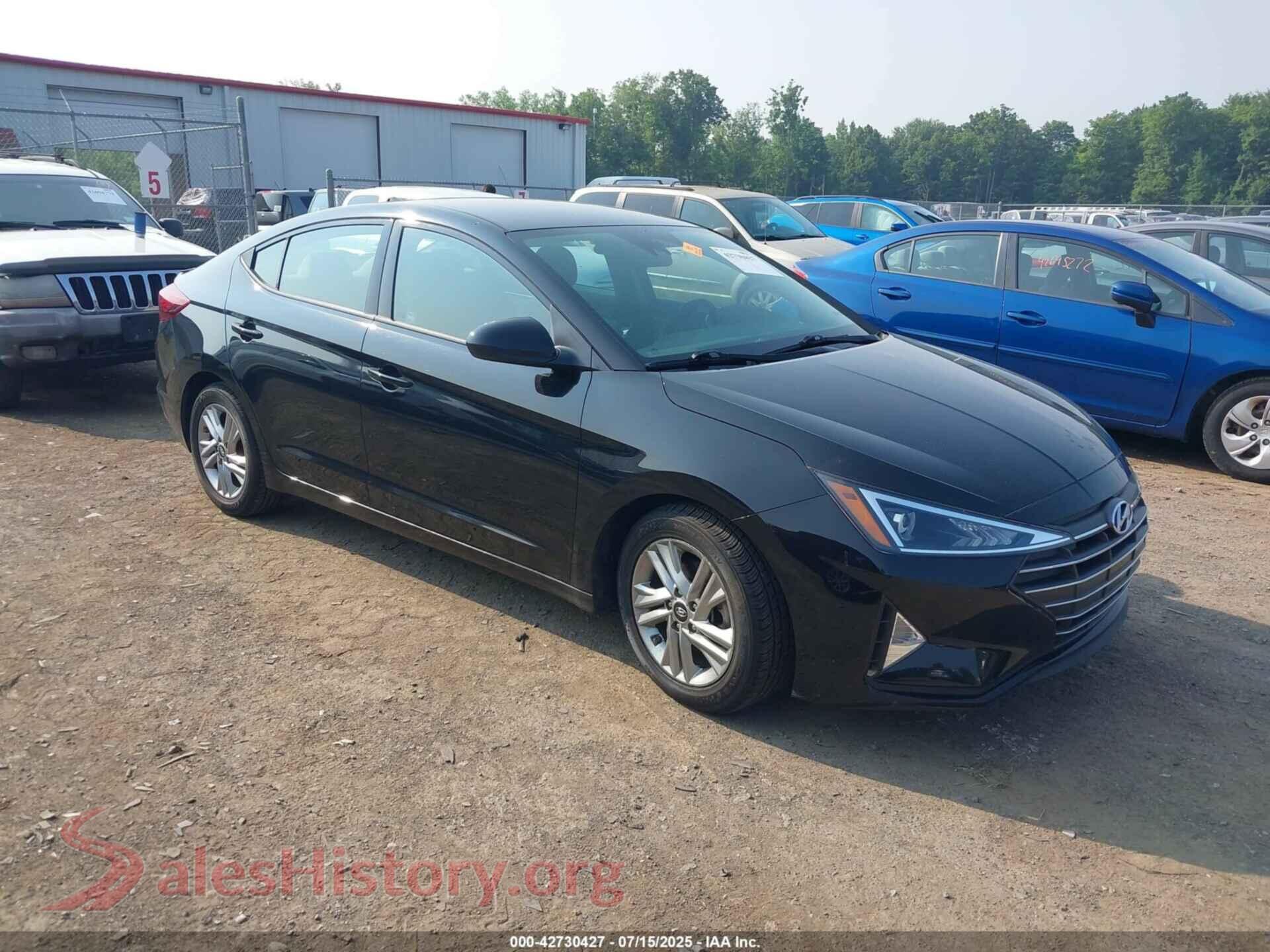 2020 HYUNDAI ELANTRA — VIN 5NPD84LF2LH586158