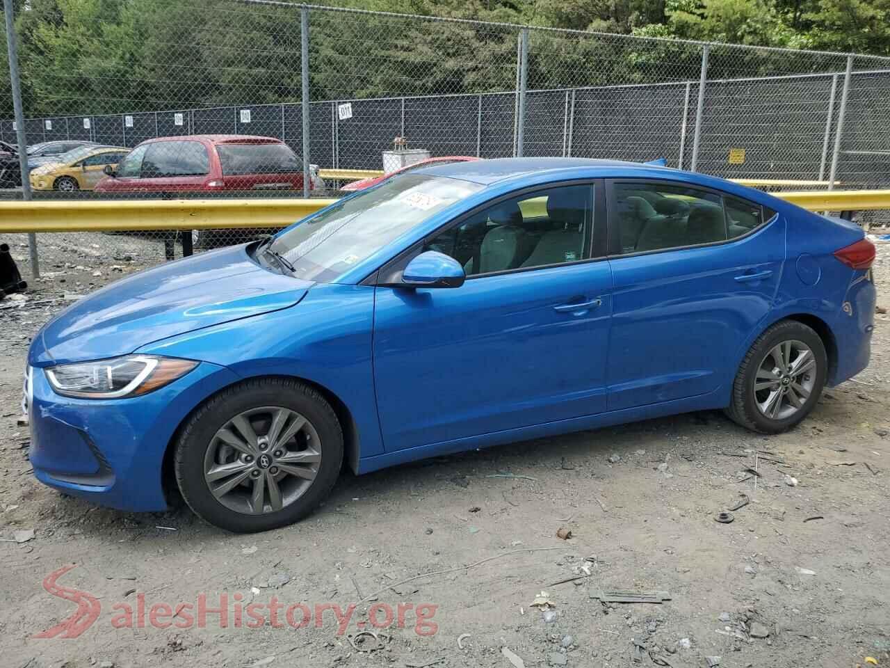 2017 HYUNDAI ELANTRA — VIN 5NPD84LF3HH060368