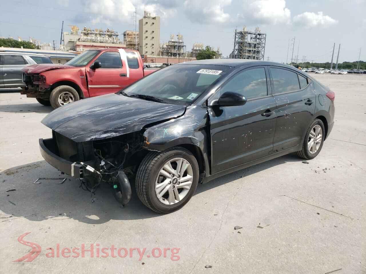 2020 HYUNDAI ELANTRA — VIN 5NPD84LF3LH553671