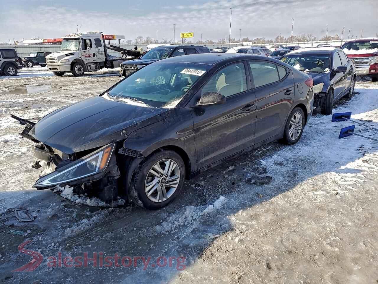 2020 HYUNDAI ELANTRA — VIN 5NPD84LF3LH602643