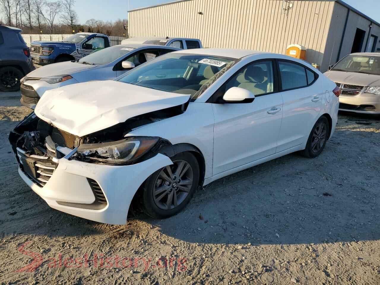 2017 HYUNDAI ELANTRA — VIN 5NPD84LF4HH040257