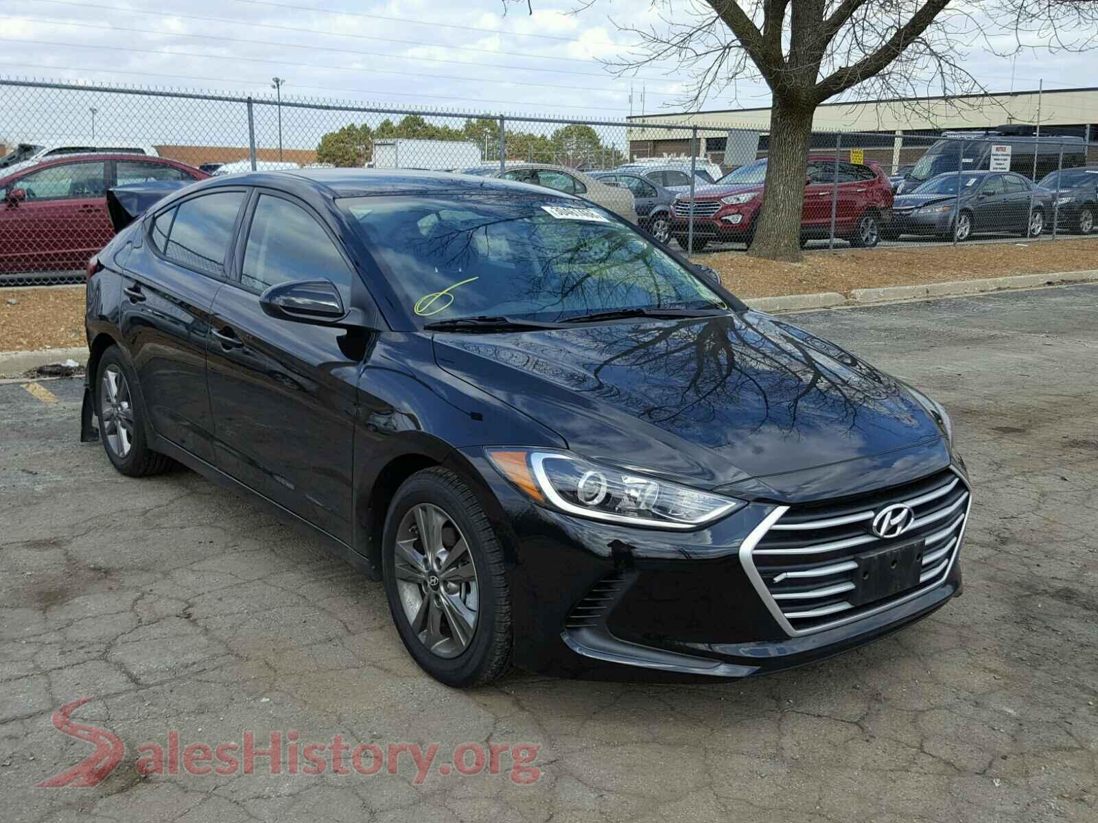 2018 HYUNDAI ELANTRA — VIN 5NPD84LF4JH215502