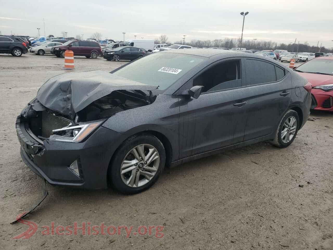 2020 HYUNDAI ELANTRA — VIN 5NPD84LF4LH614560