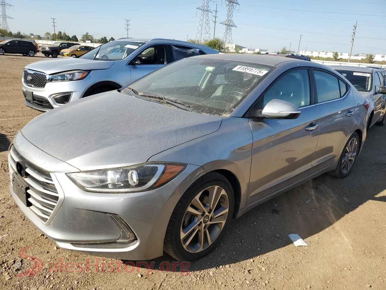 2017 HYUNDAI ELANTRA — VIN 5NPD84LF5HH007106