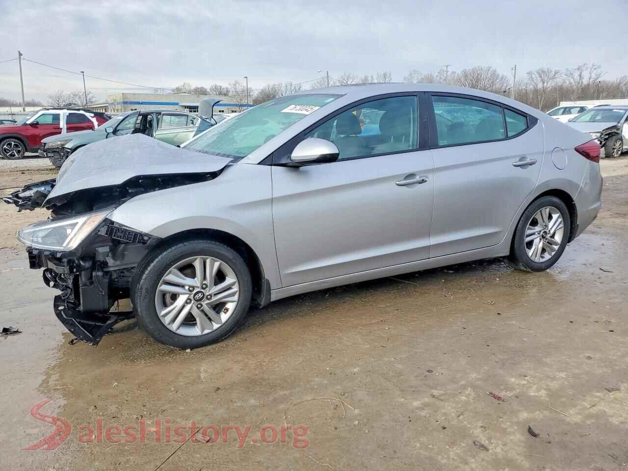 2020 HYUNDAI ELANTRA — VIN 5NPD84LF5LH595534