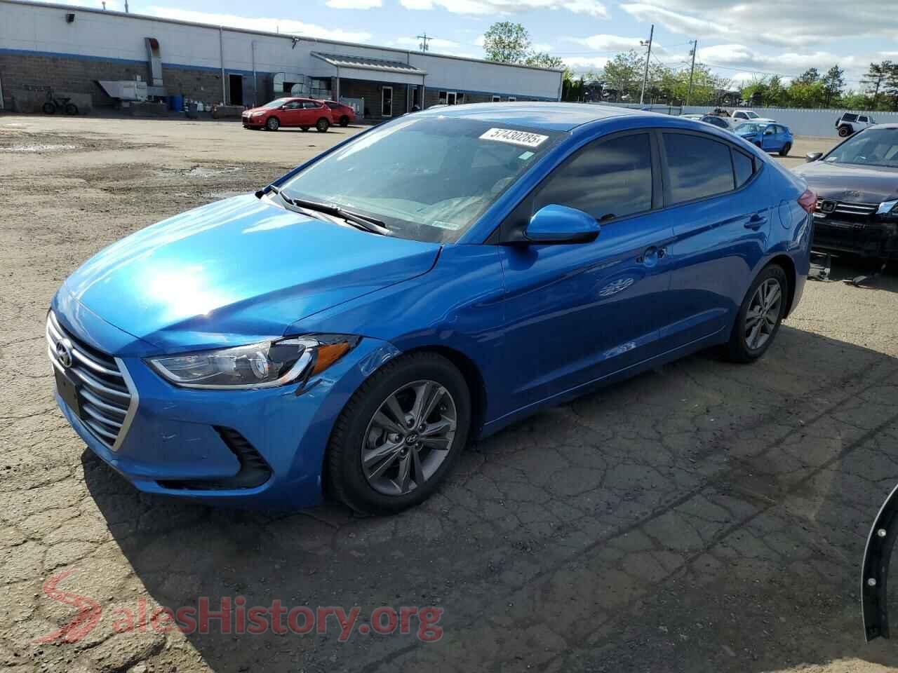 2018 HYUNDAI ELANTRA — VIN 5NPD84LF6JH246461