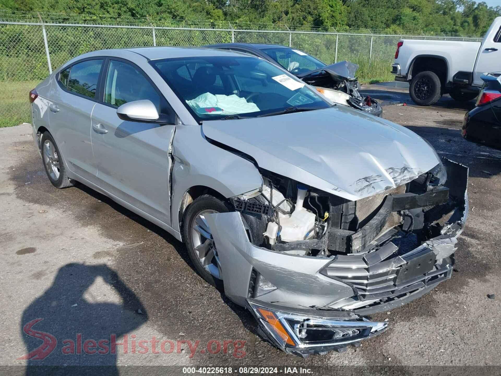 2020 HYUNDAI ELANTRA — VIN 5NPD84LF6LH508093