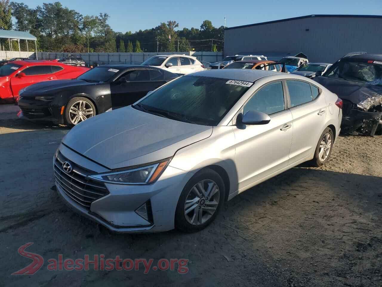 2020 HYUNDAI ELANTRA — VIN 5NPD84LF6LH523709